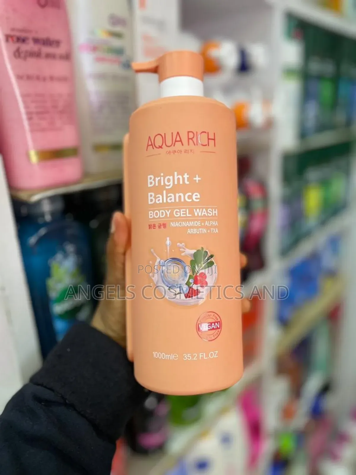 Aqua Rich Body Lotion and Shower Gel