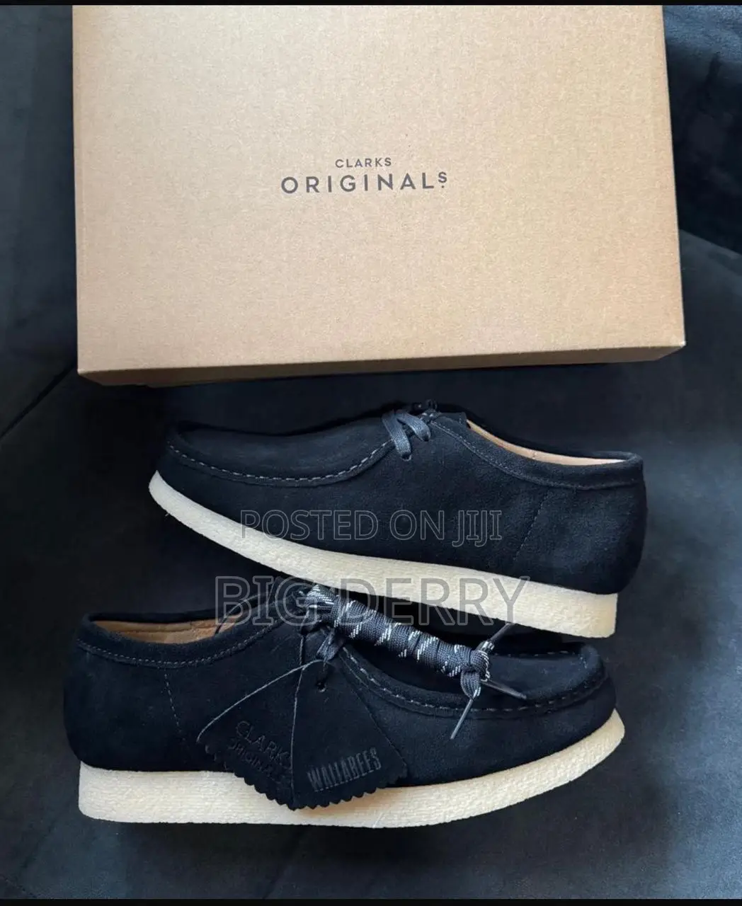 Clarks Suede Wallabies Low