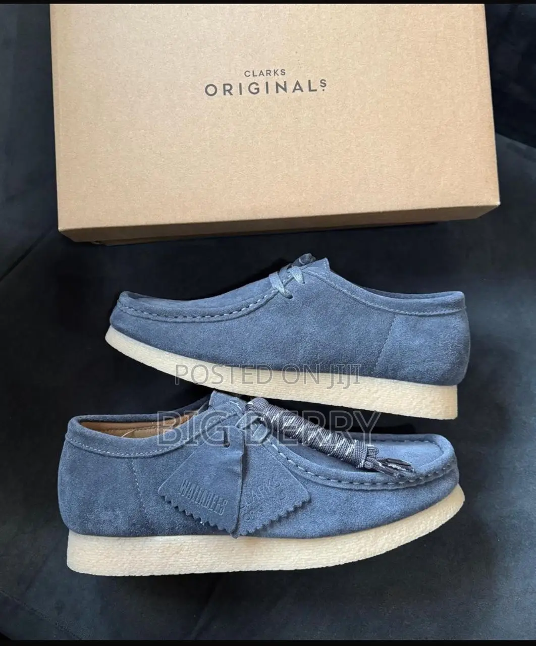 Clarks Suede Wallabies Low