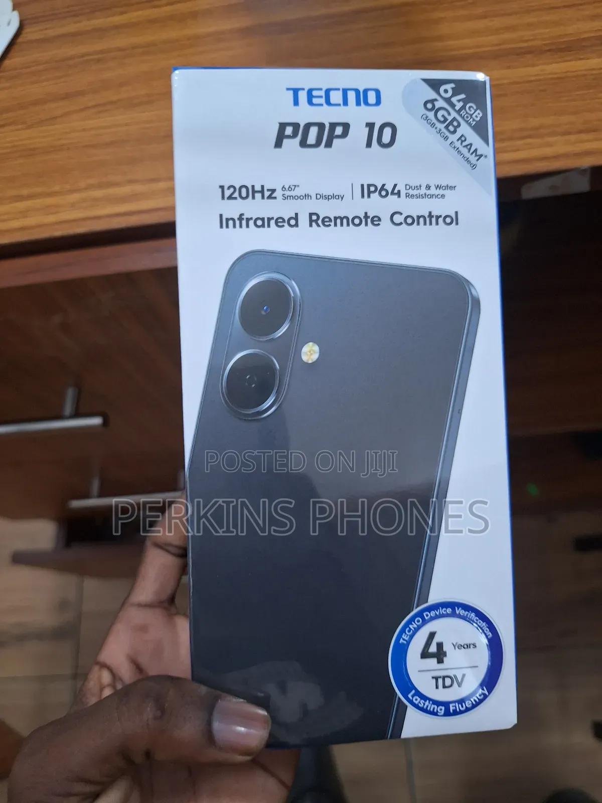 New Tecno Pop 10 64 GB Black