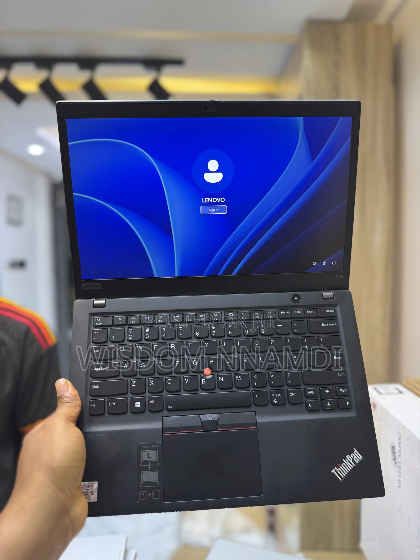 Laptop Lenovo ThinkPad T14s Gen 1 16GB Intel Core i5 SSD 256GB