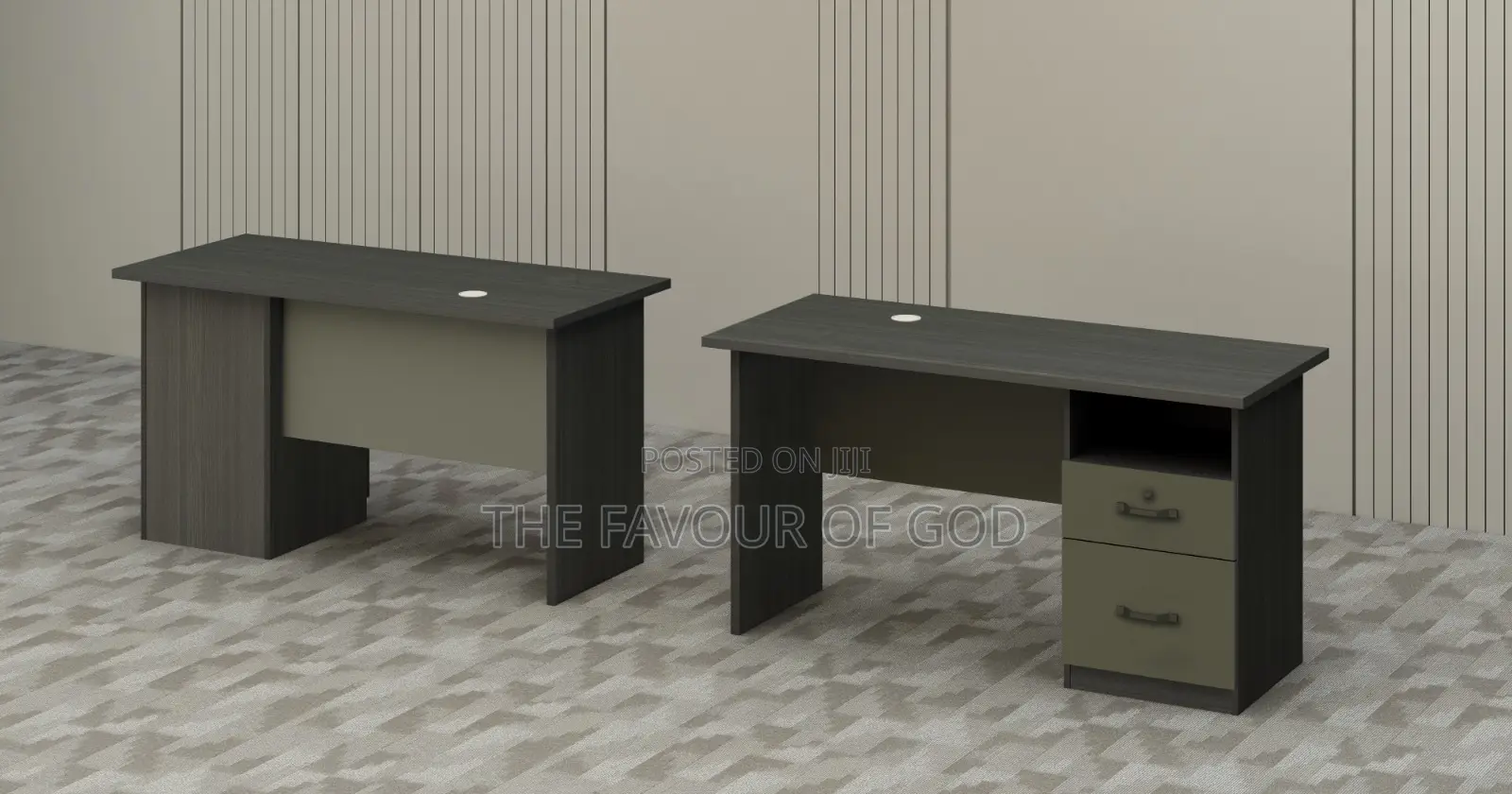 An Authentic Straight Desk ,120cm