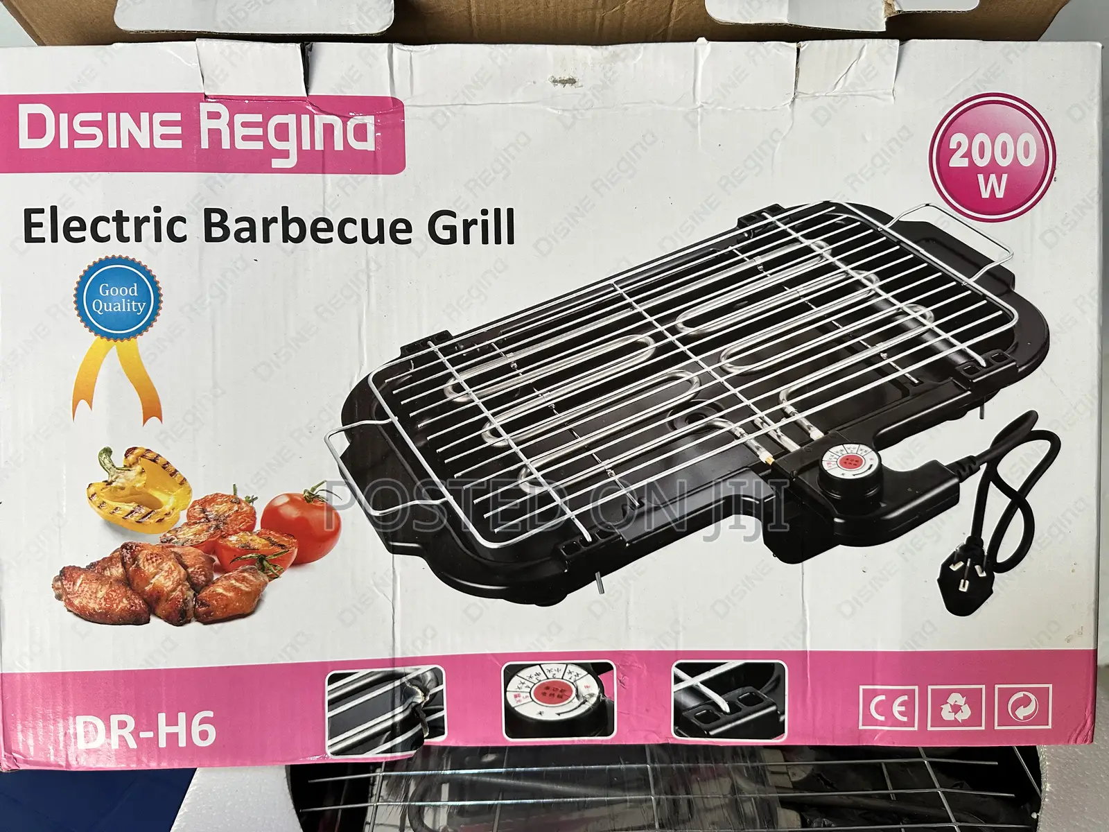 Dessini Electric Bbq Griller Potable