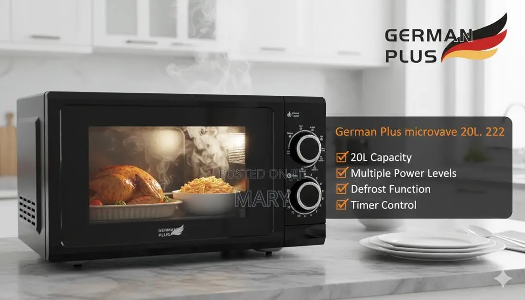 20L Liters Microwave German Plus, Meteor, Roch
