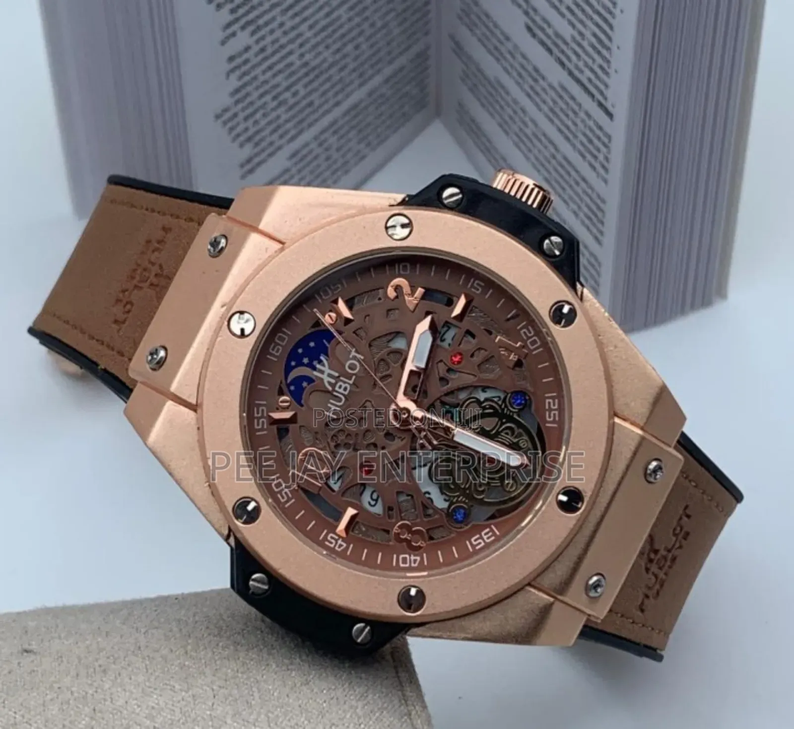 Hublot Men's Watch + Bracelet and Belt