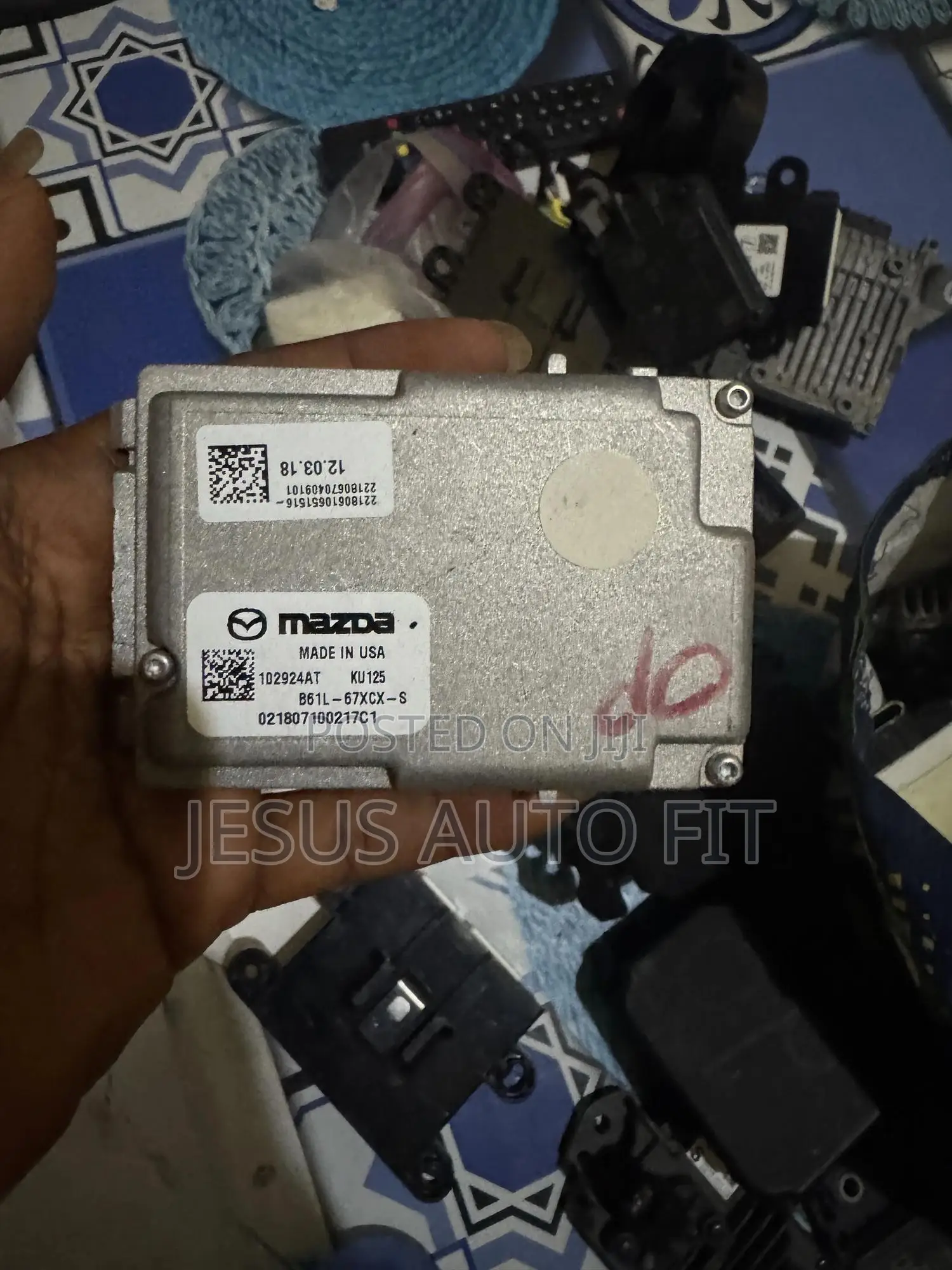 Mazda Forward Camera Recogniti Lane Change Assist Part No:B61l-67xcx-V