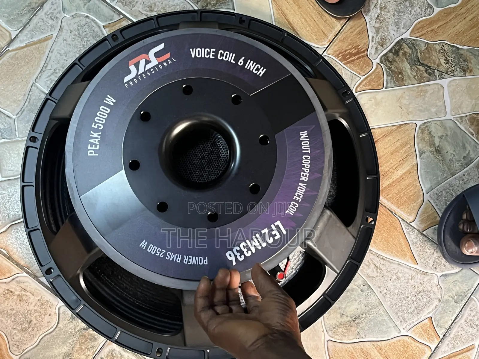 Jac Naked Speaker 21inches 5000watt Double Magnet Subwoofer Speaker.