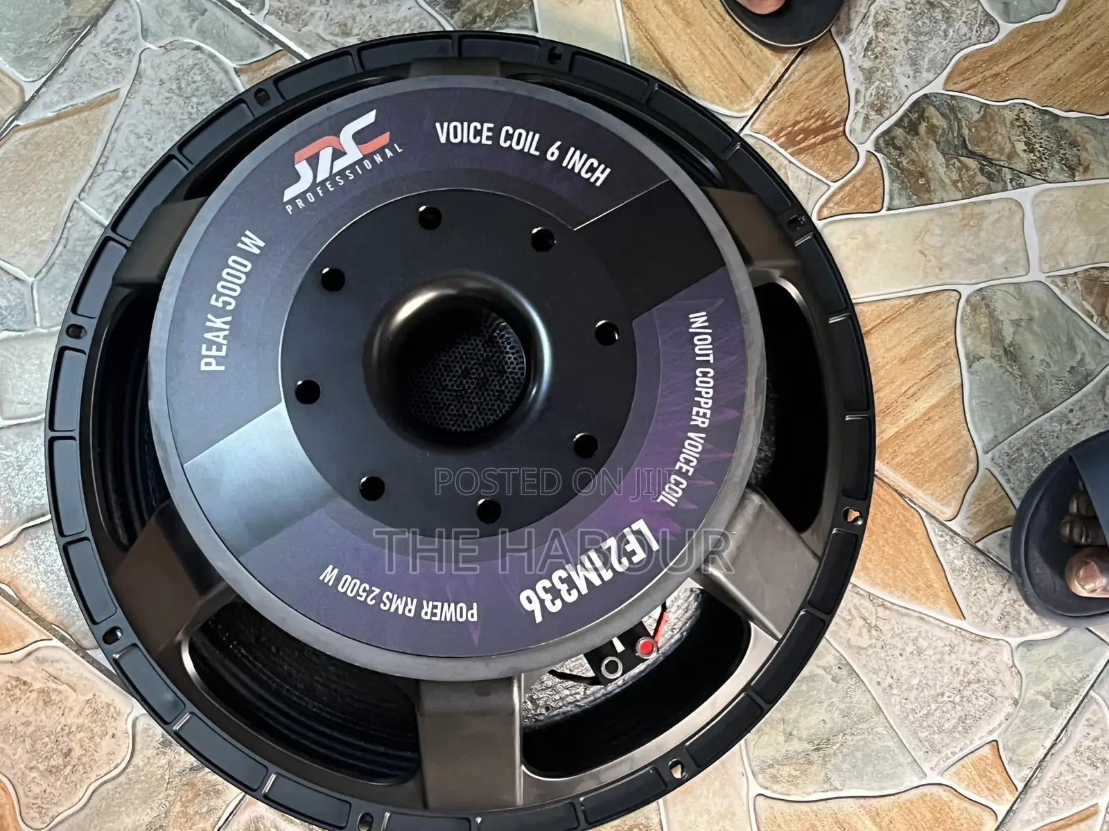 Jac Naked Speaker 21inches 5000watt Double Magnet Subwoofer Speaker.
