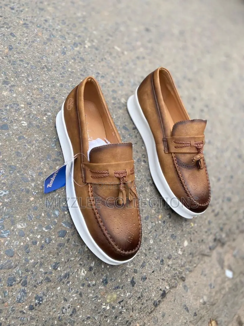 Boss Brown Loafers for Men