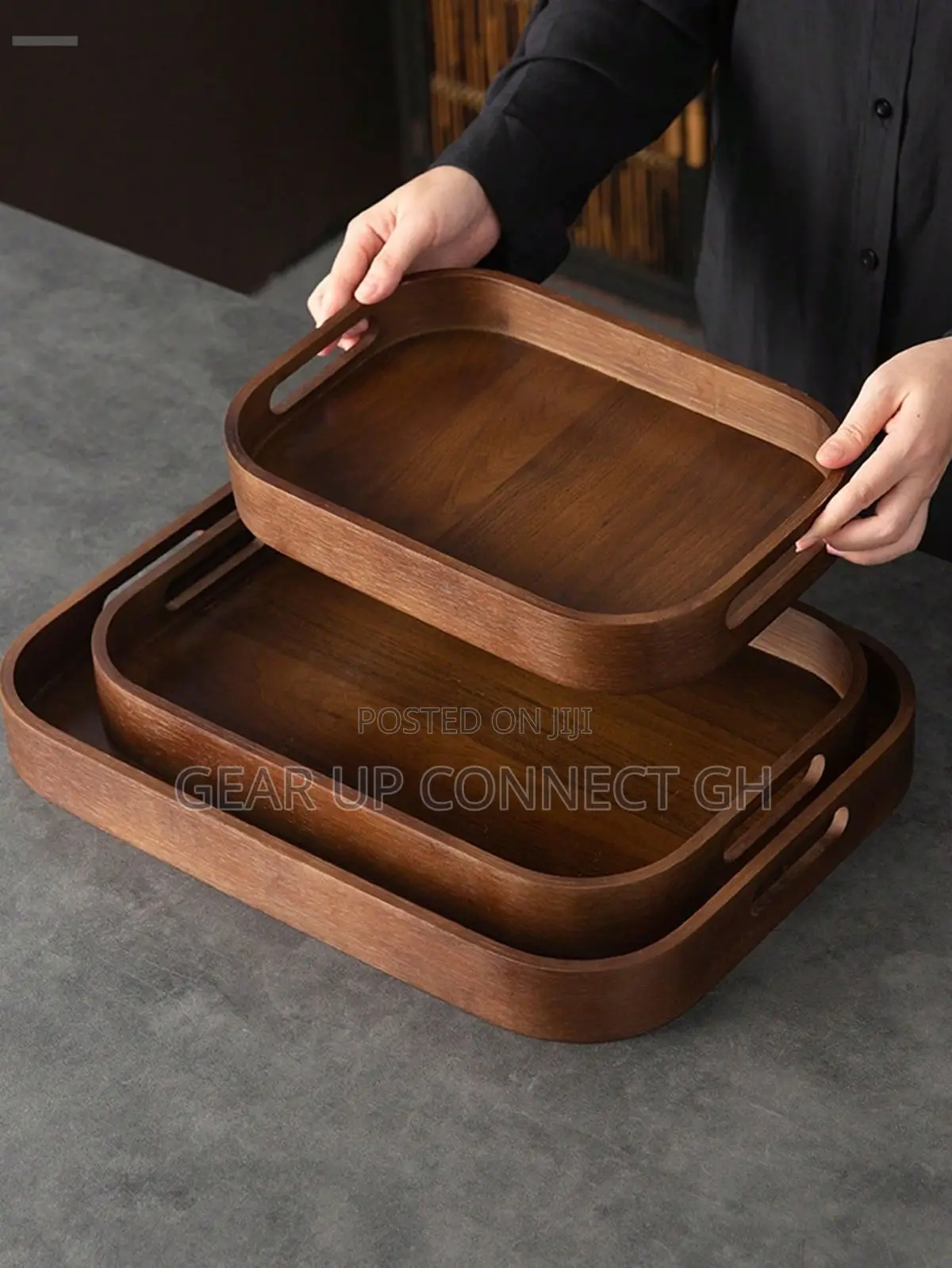 3 In 1wooden Serving Tray