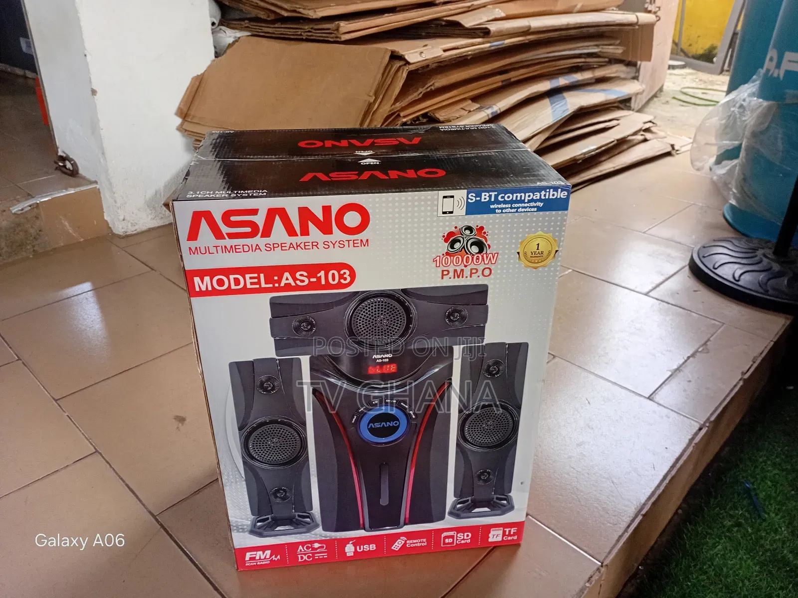 Asano As104 Music System – Crystal Clear Audio Strong Bass