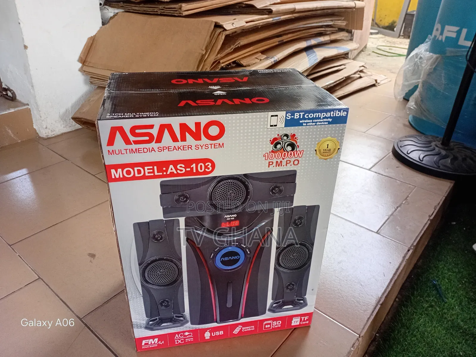 Asano As104 Audio System – Powerful Sound Output