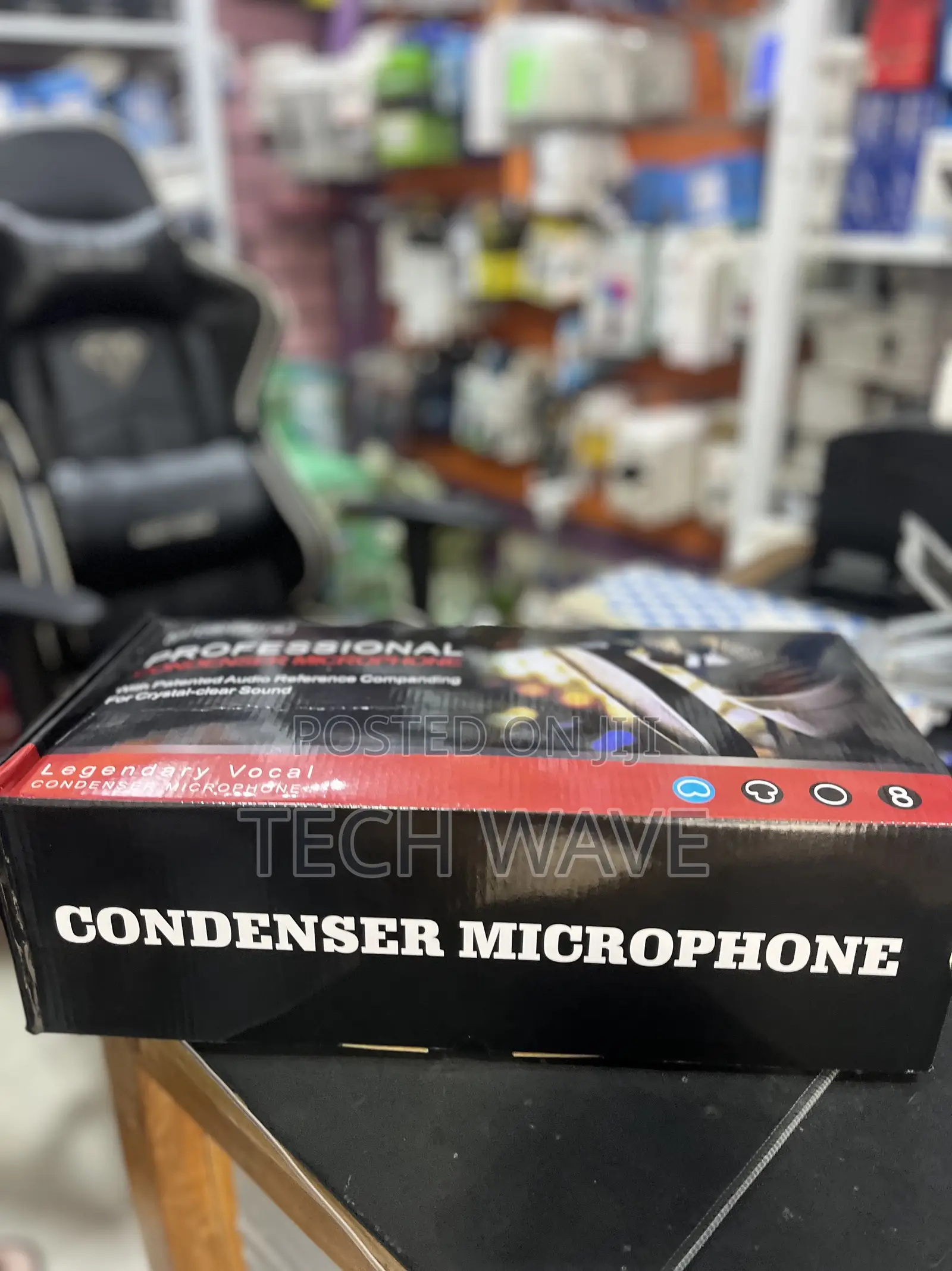 Condenser Double Microphone V8 Sound Card
