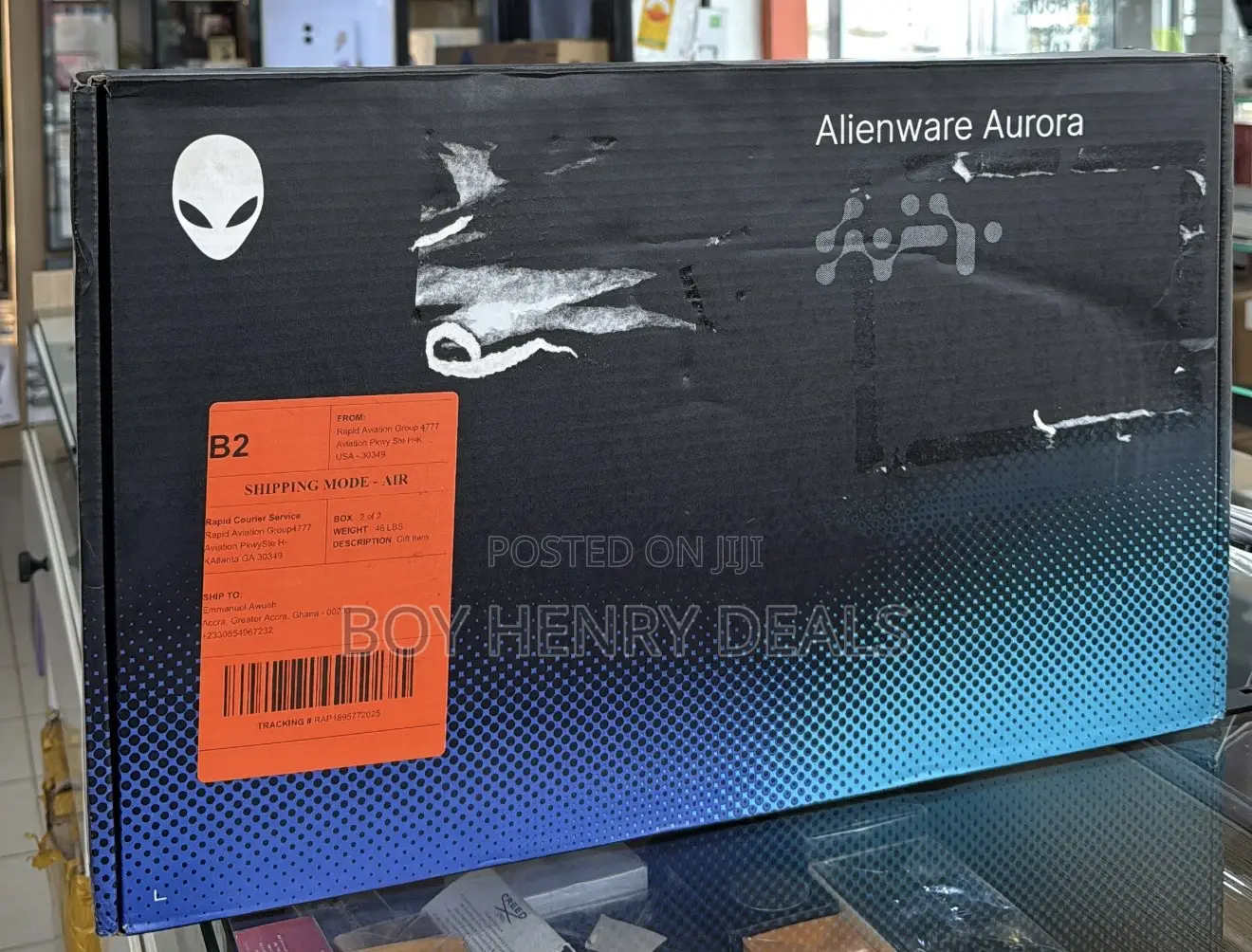 New Laptop Dell Alienware 16X Aurora 32GB Intel Core Ultra 9 SSD 2T