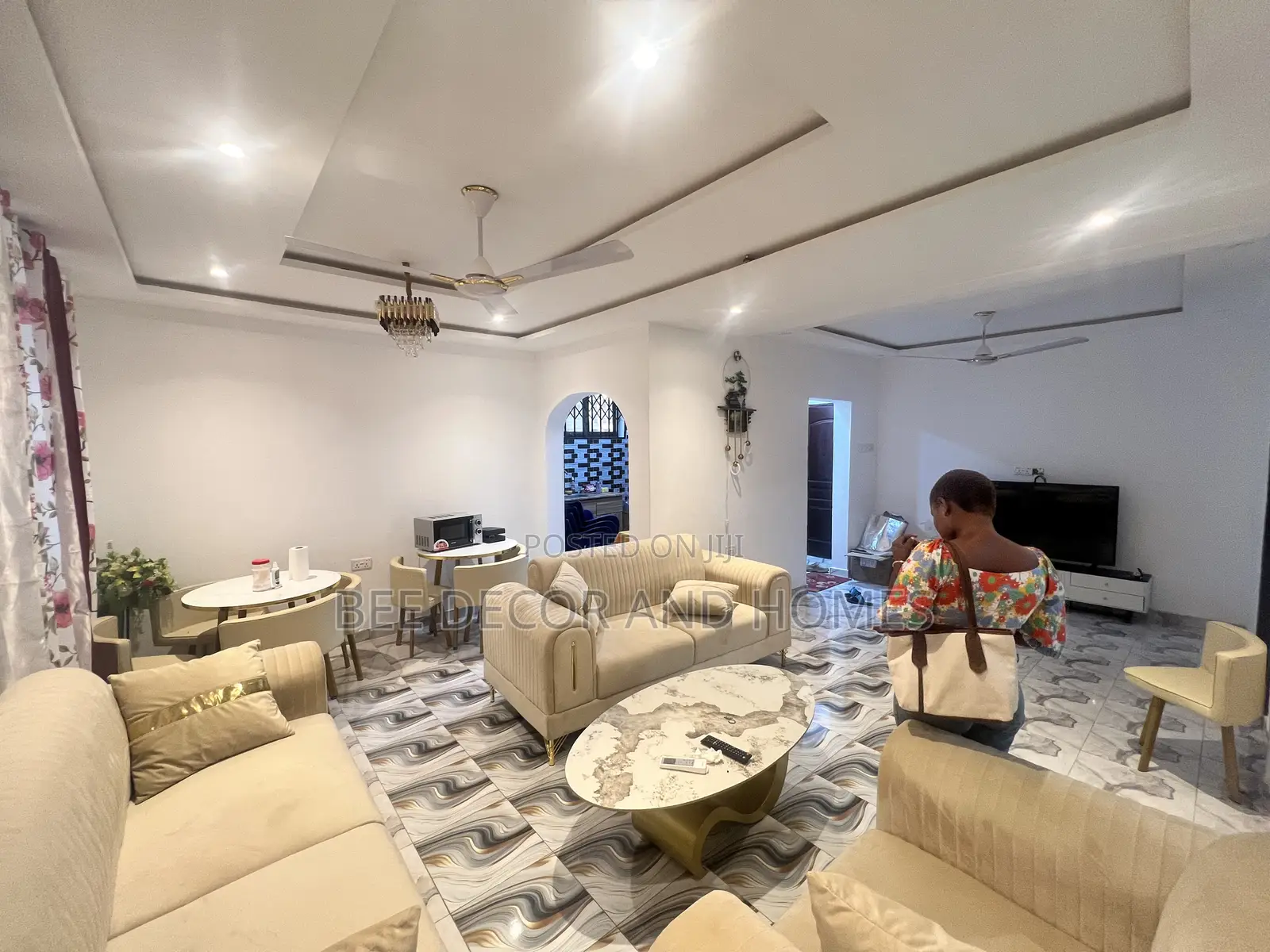 Furnished 2bdrm Apartment in Bee Decor & Homes, East Legon for rent