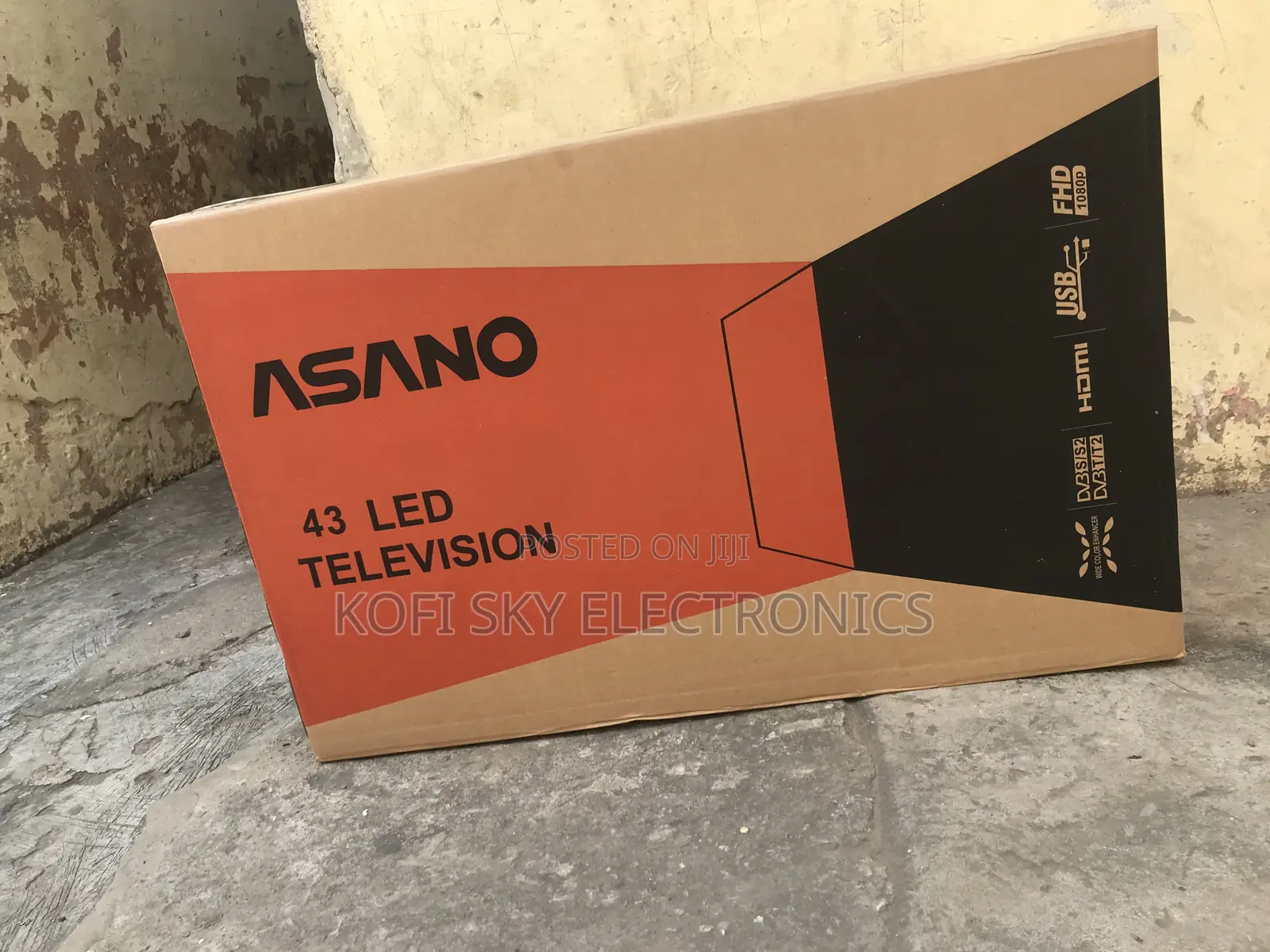 Correctly Made Asano 43inch Digital Satellite Tv