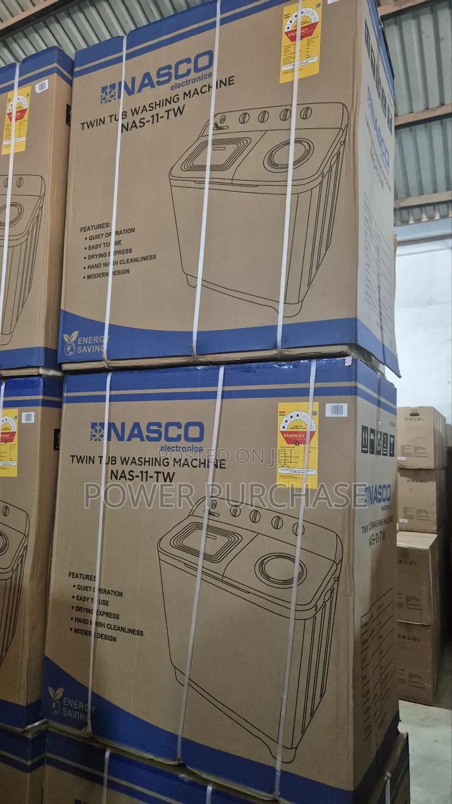 Nasco Top Load Twin Tub Washing 11kg