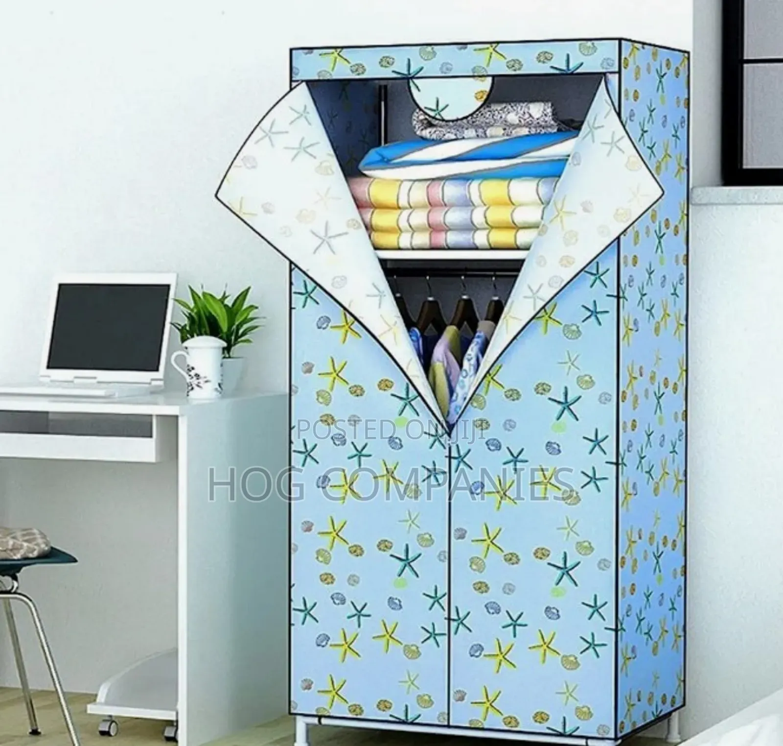 Portable Wardrobe Room Cupboard Waterproof Storage Shelves