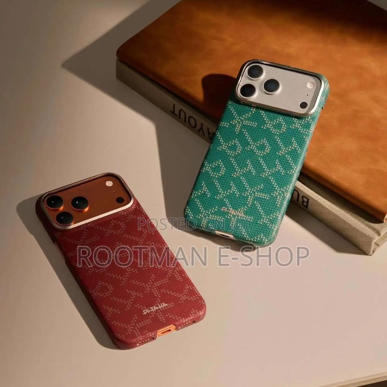 Pitaka Case for iPhone 17 Pro Max, Ultra Slim (Edge Case) Monogram