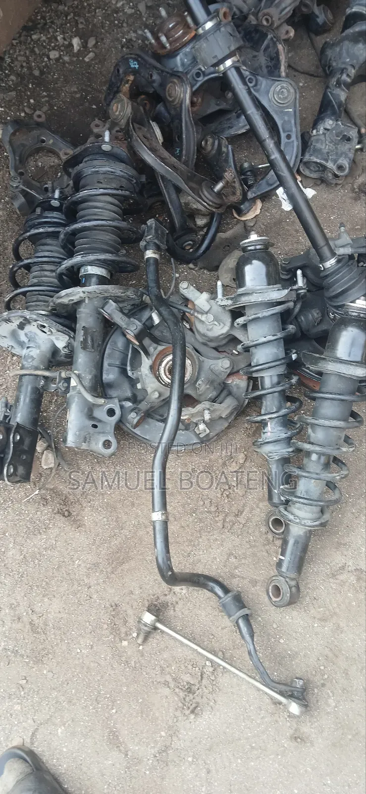 Toyota Corolla 2014 to 2017 Front and Back Shocks Complete With Hub