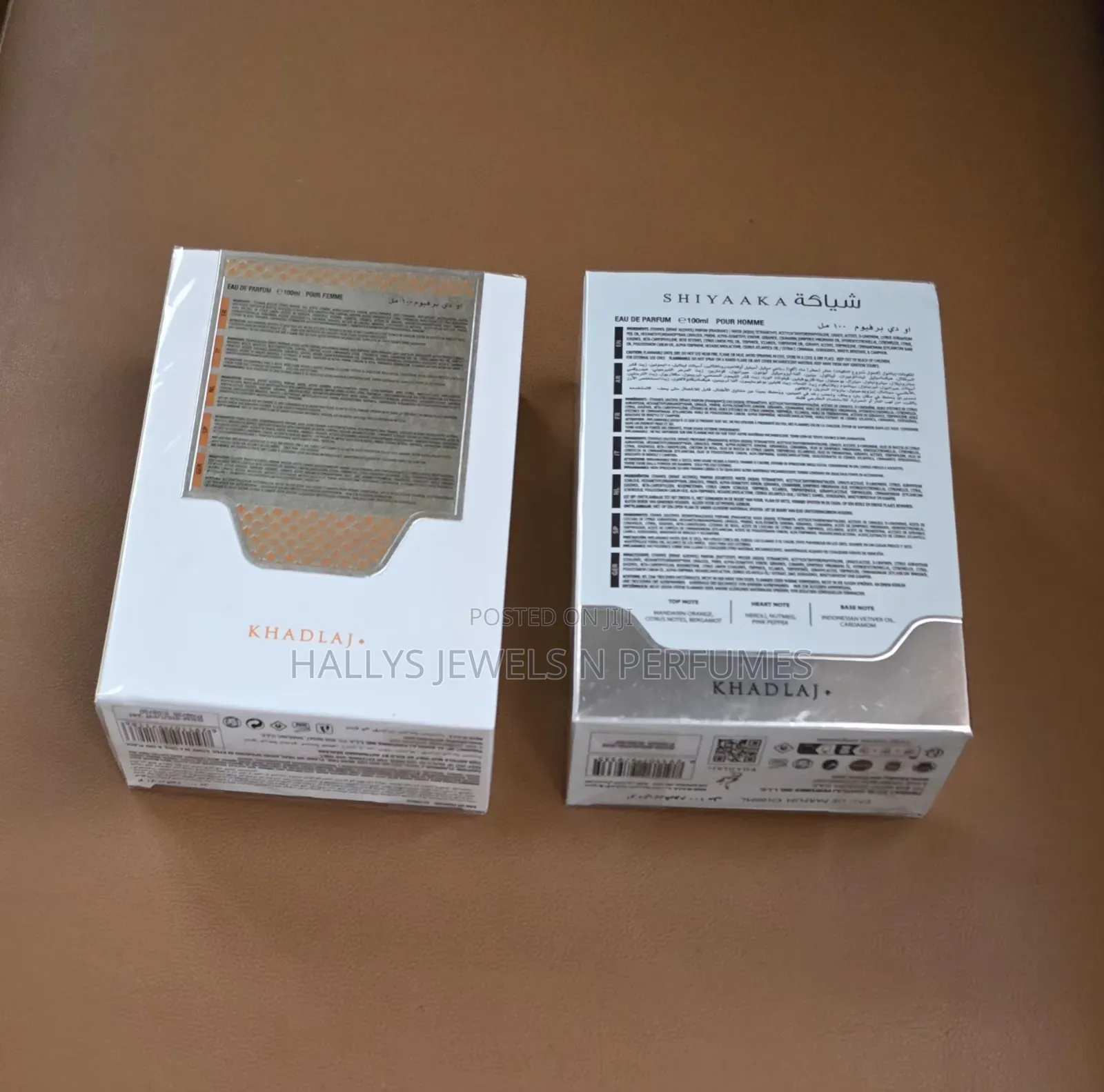 Shiyaaka White Perfume, Khadlaj, 100ml, Unisex