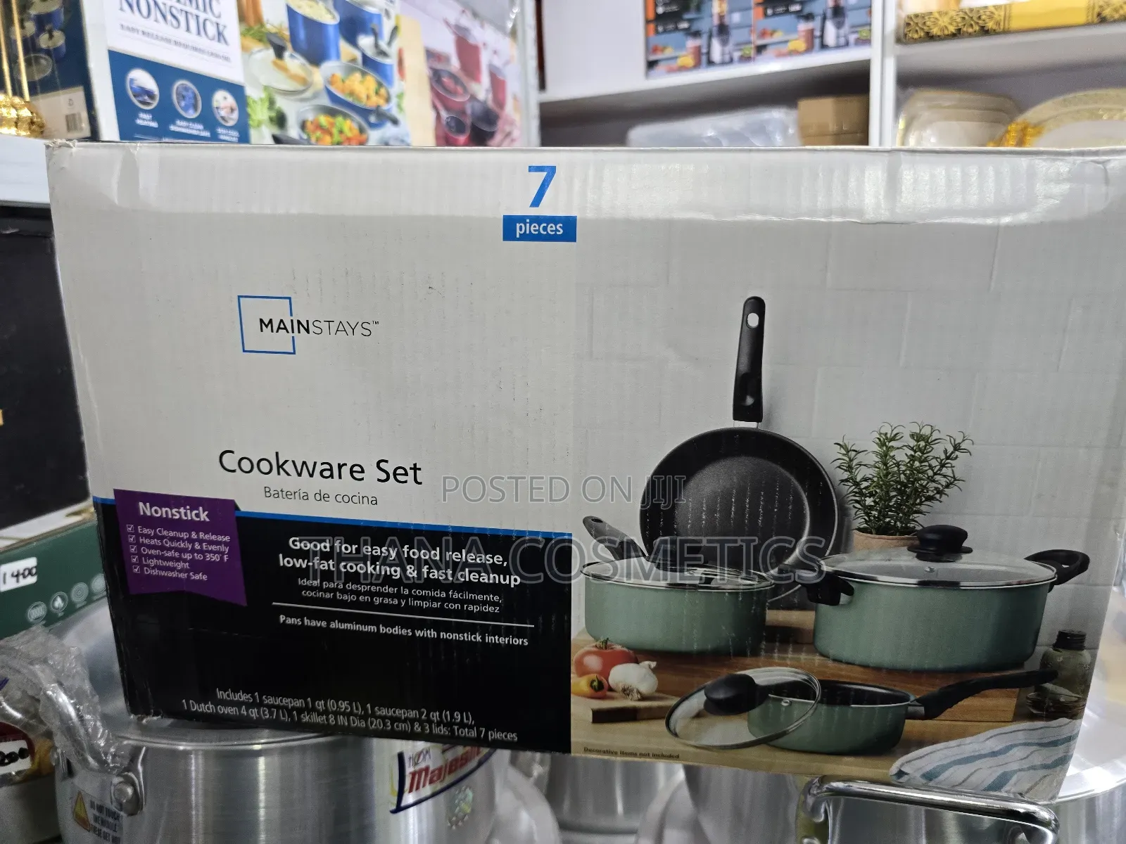 Mainstays 7pc Cookware