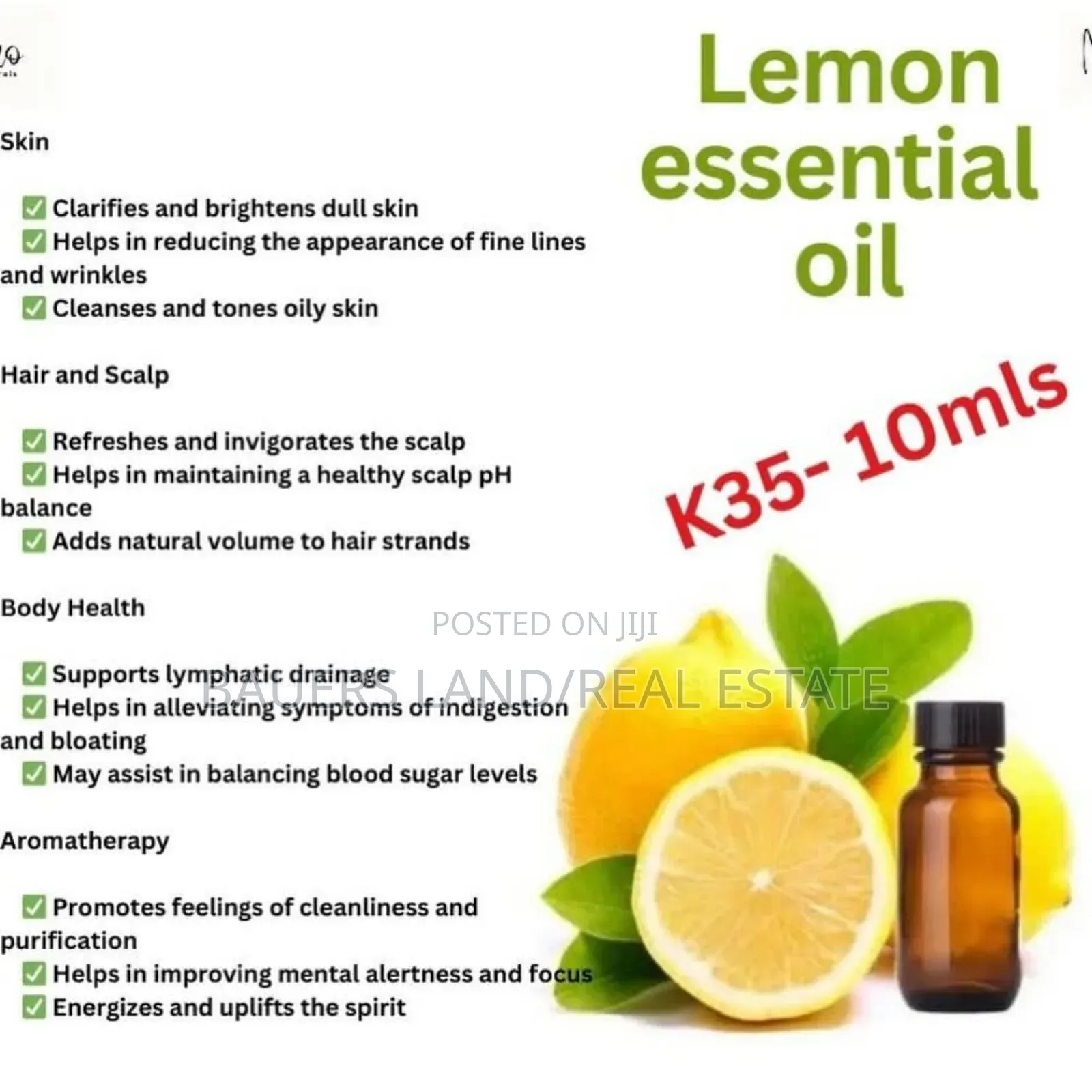 Lemon Essential Oil