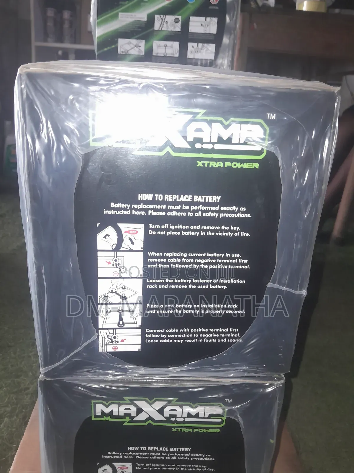 15 Plate 66ah 12v Car Battery