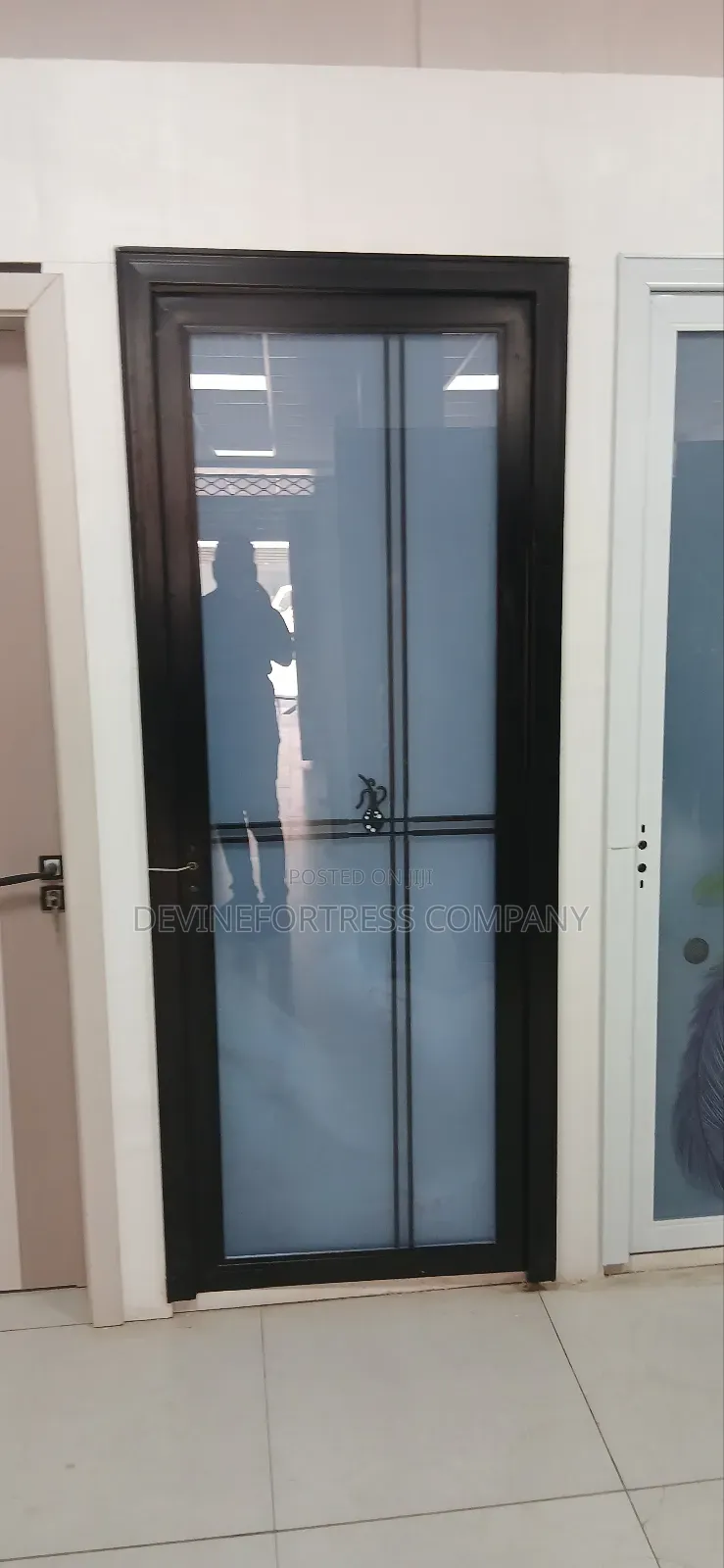 Strong and Unique Paladin Bathroom Glass Door Single
