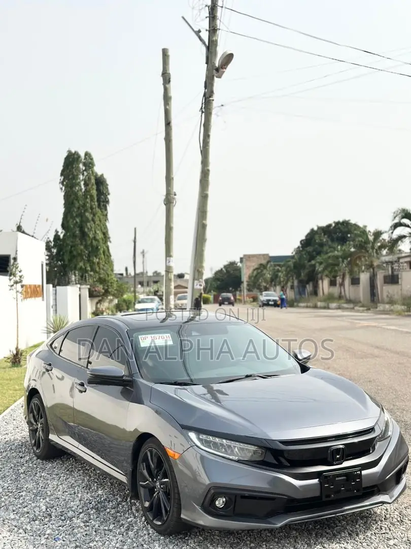 Honda Civic Touring Sedan 2020 Gray