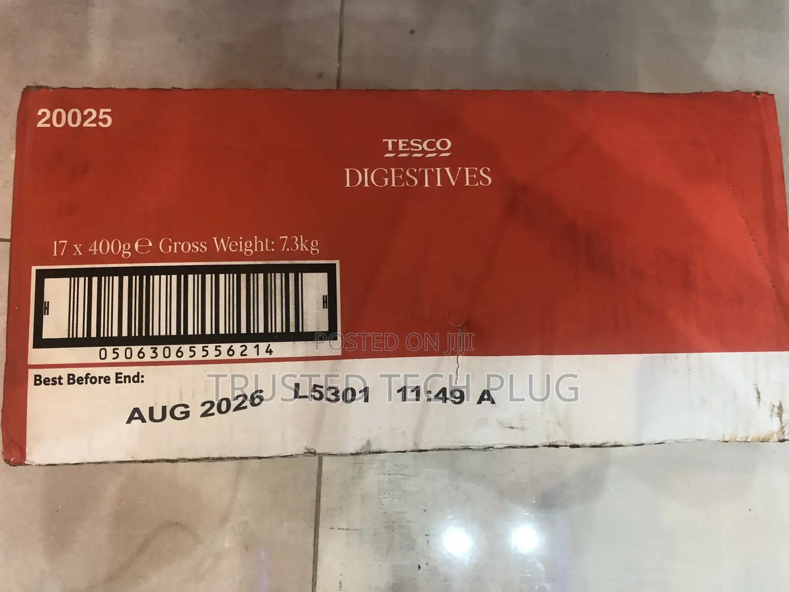 Tesco Digestive and Tea Biscuits From U.K in Stock