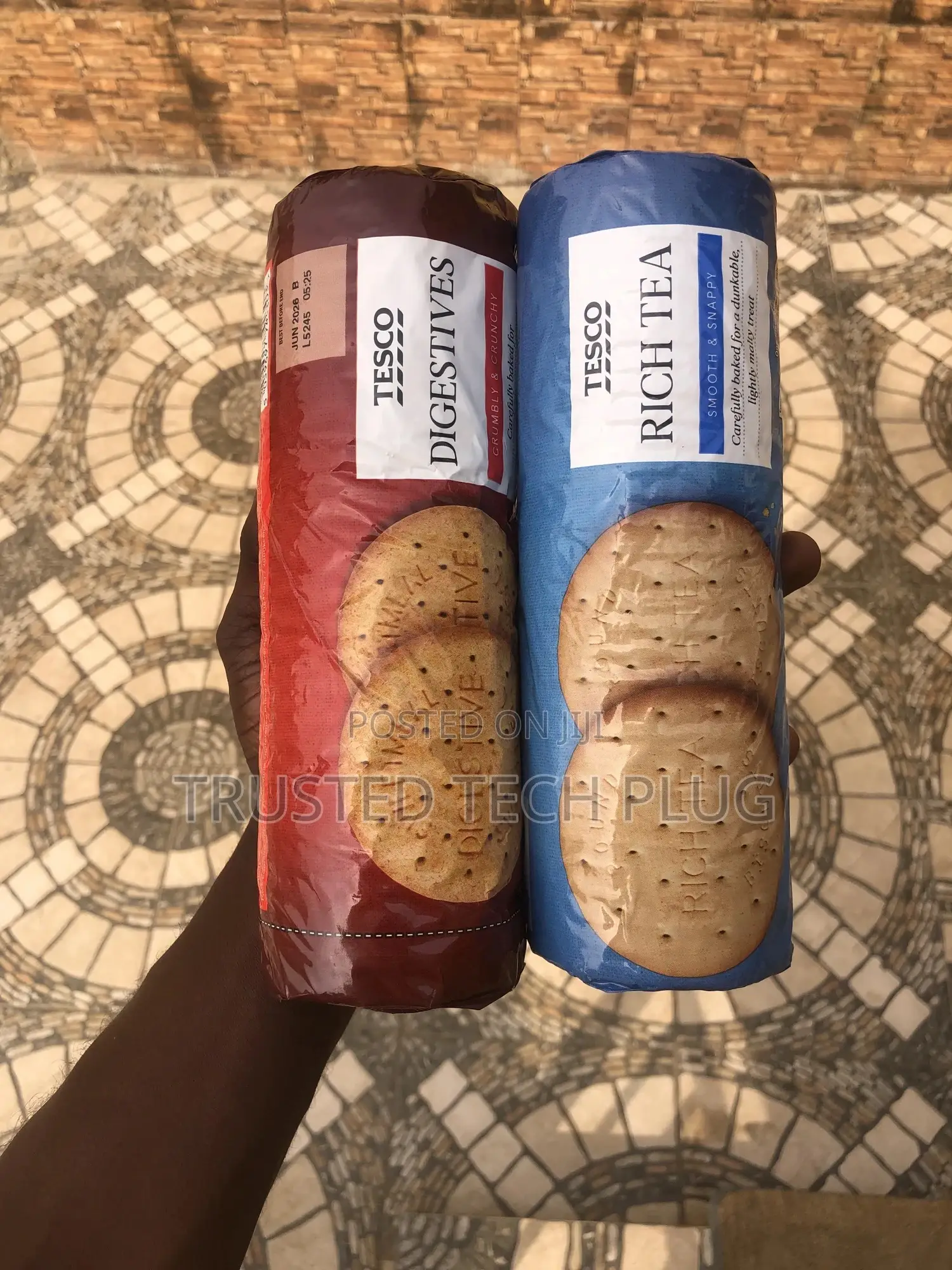 Tesco Digestive and Tea Biscuits From U.K in Stock