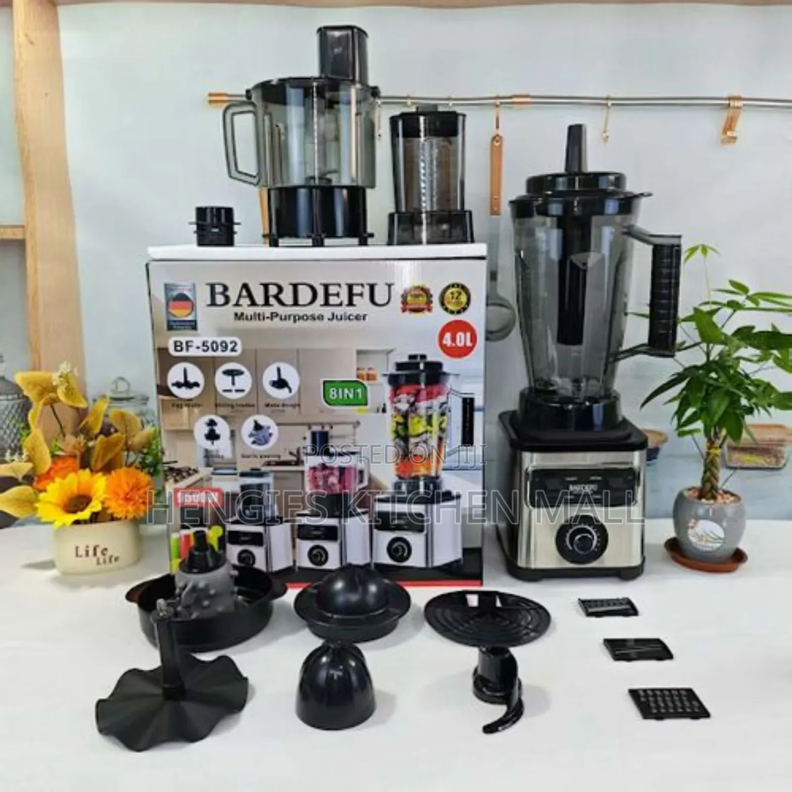 Bardefu 8-in-1 Multi Purpose Blender 4l