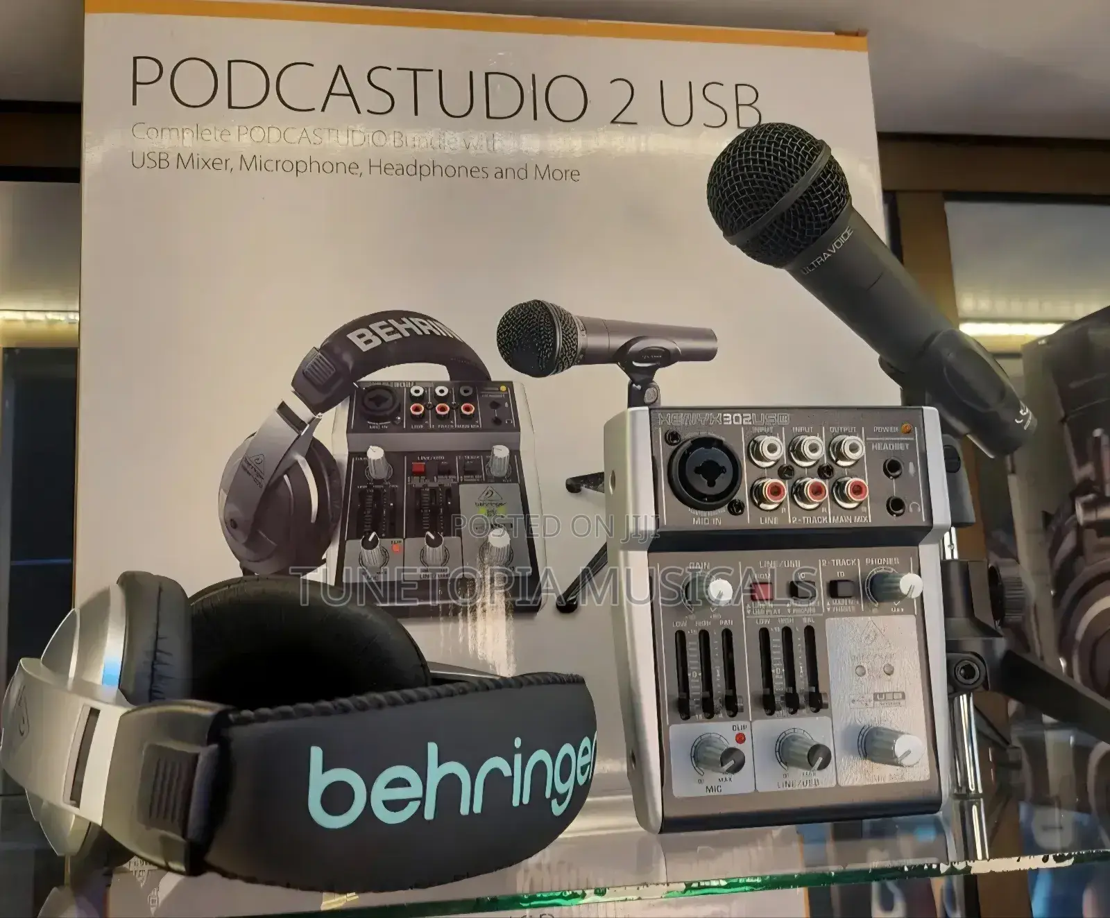 Behringer Podcastudio 2 Usb Bundle