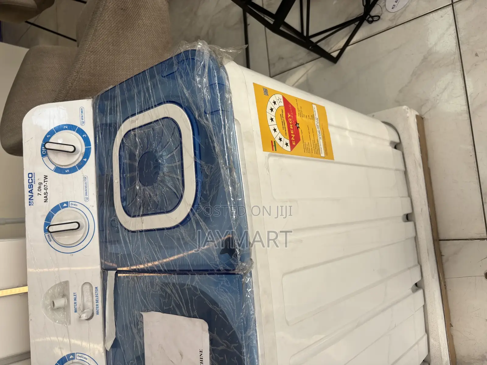 Double Door 7kg Nasco Washing Machine