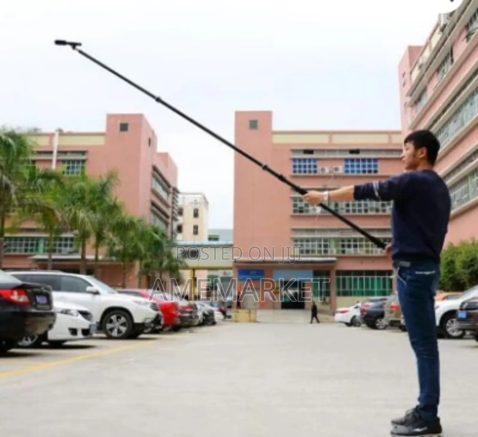 Panasonic Em-2800a Boom Microphone With Boom Pole – Professional Kit