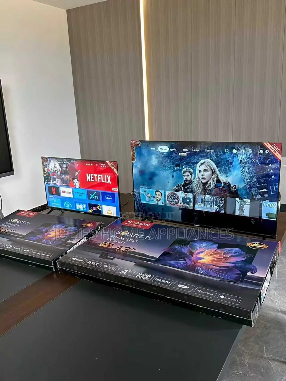 Morgan Smart Television (32/43inches)