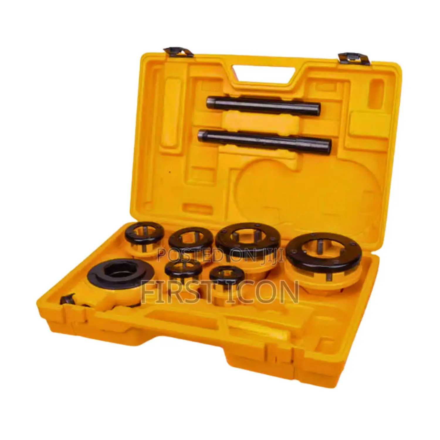 6pcs Professional Ratchet Die Stock Set – Sizes 1/2" To 2" (137106)