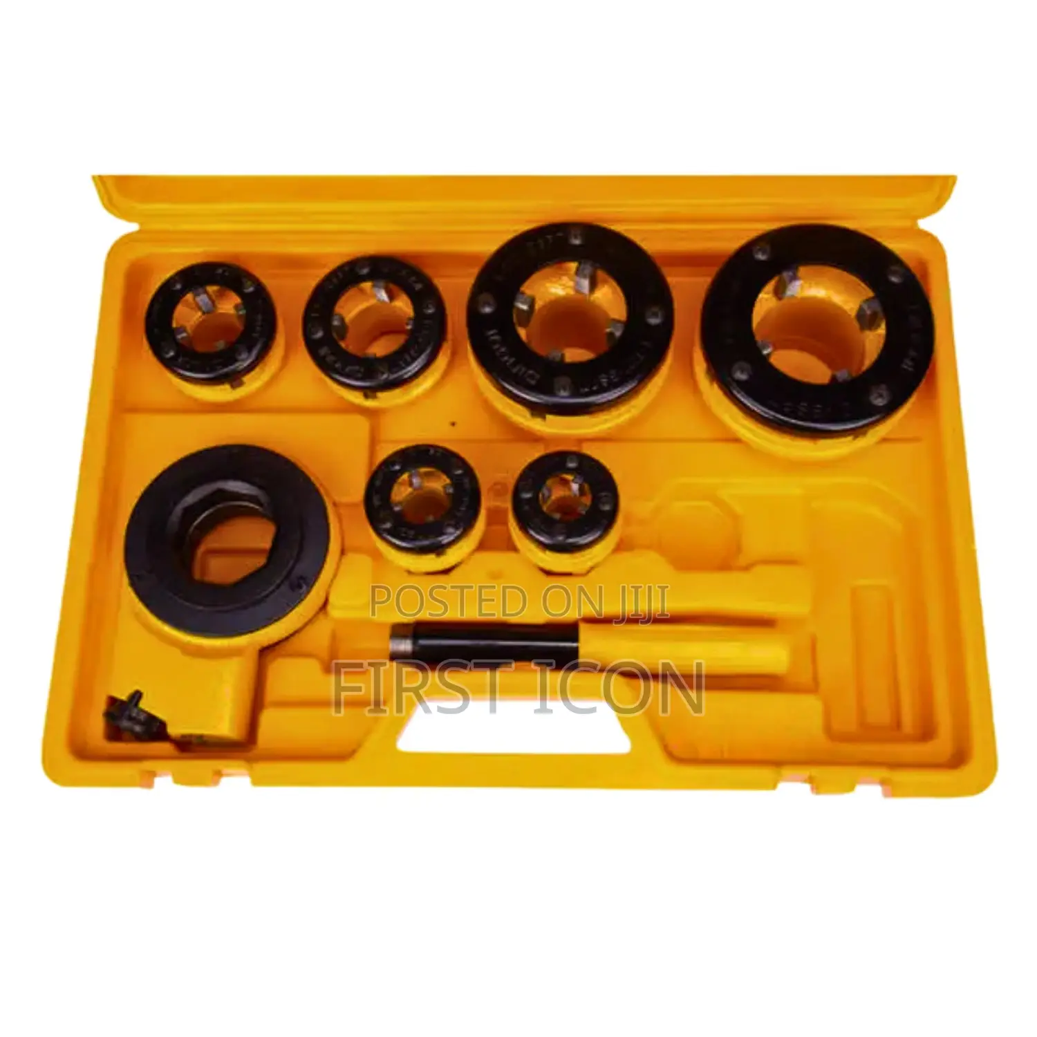 6pcs Professional Ratchet Die Stock Set – Sizes 1/2" To 2" (137106)