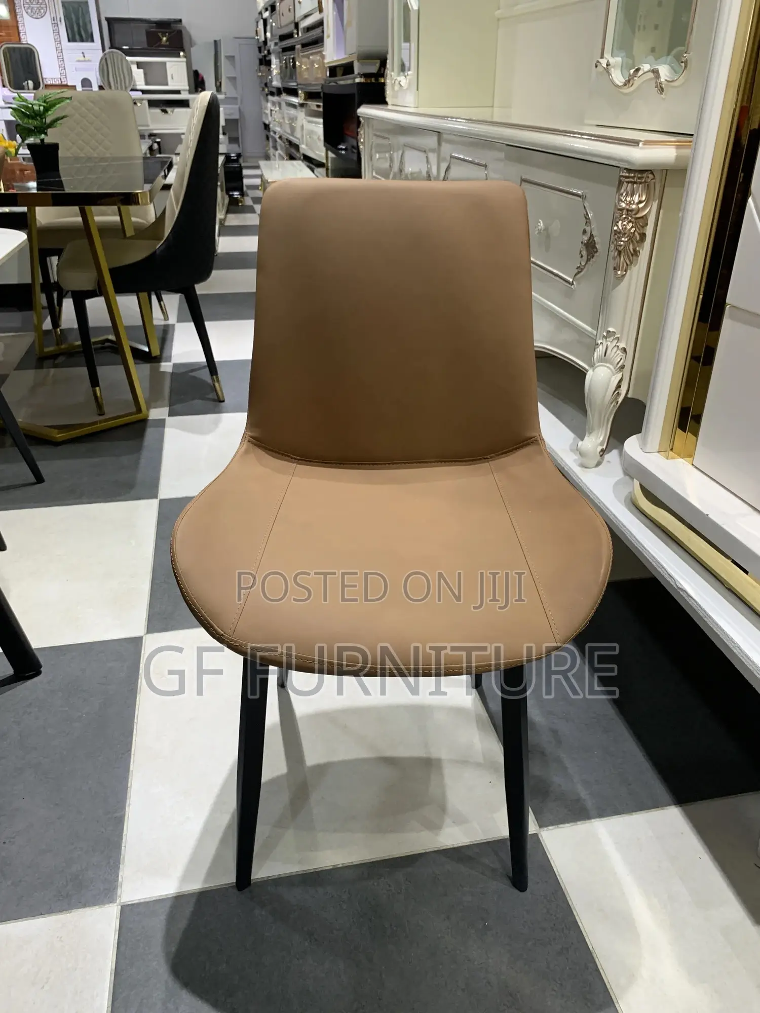 Modern Upholstered Dining Chair: