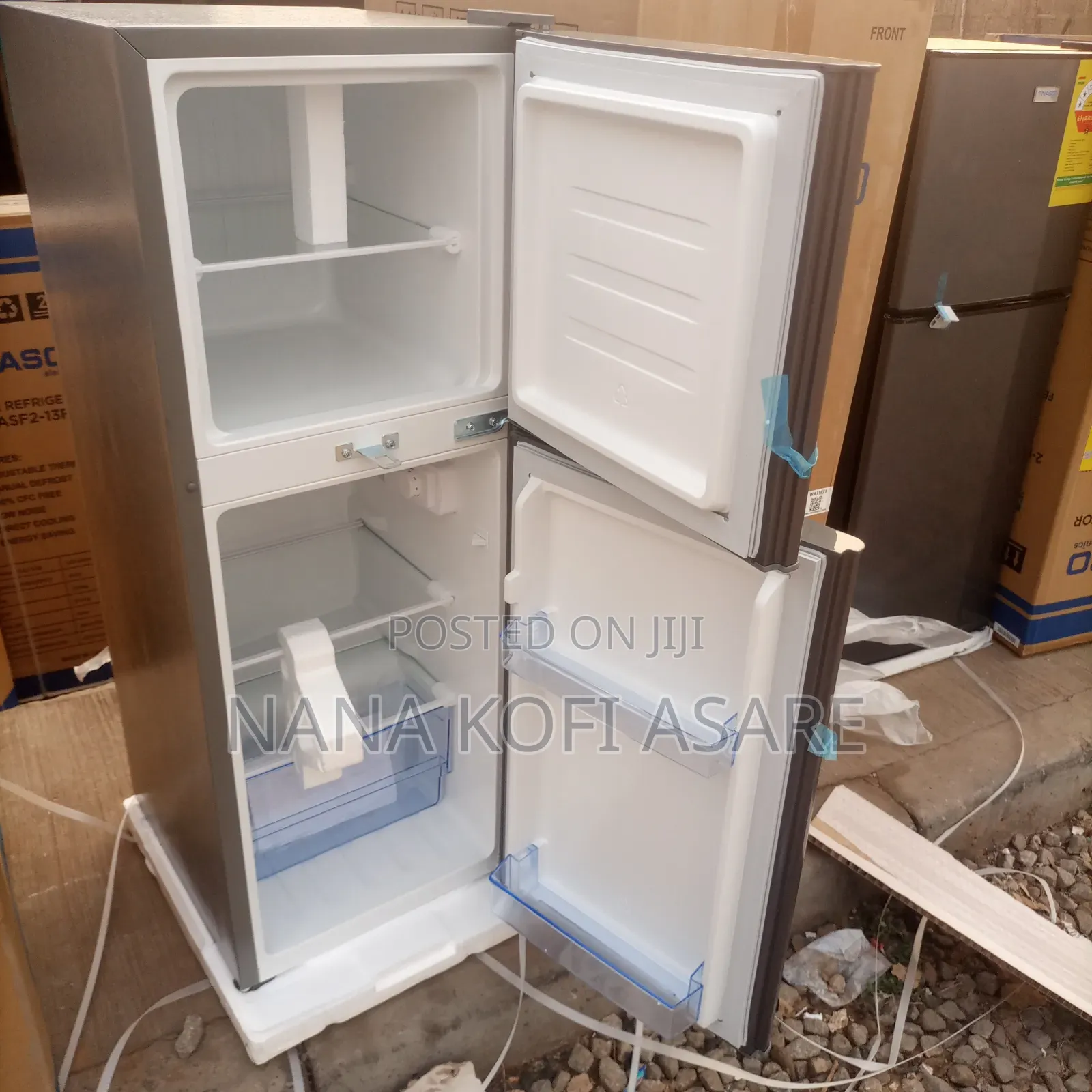 Nasco 118litres Top Freezer Refrigerator