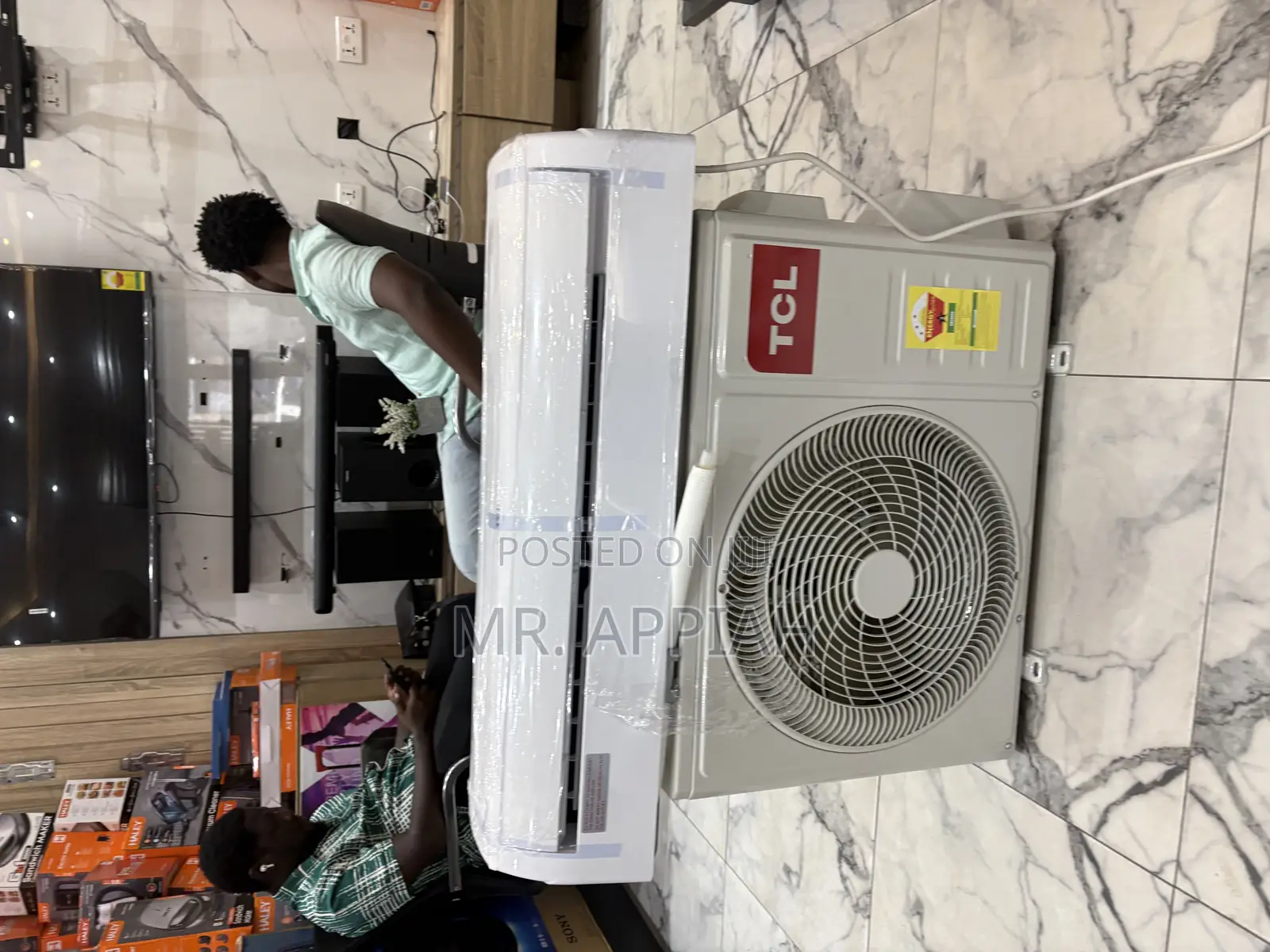 Get Authentic TCL 2.5hp Split Type Dual Inverter Ac(White)
