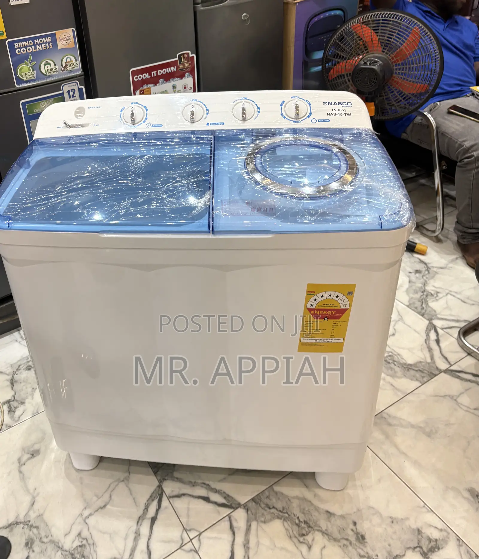 Get Affordable Nasco 15kg Washing Machine 