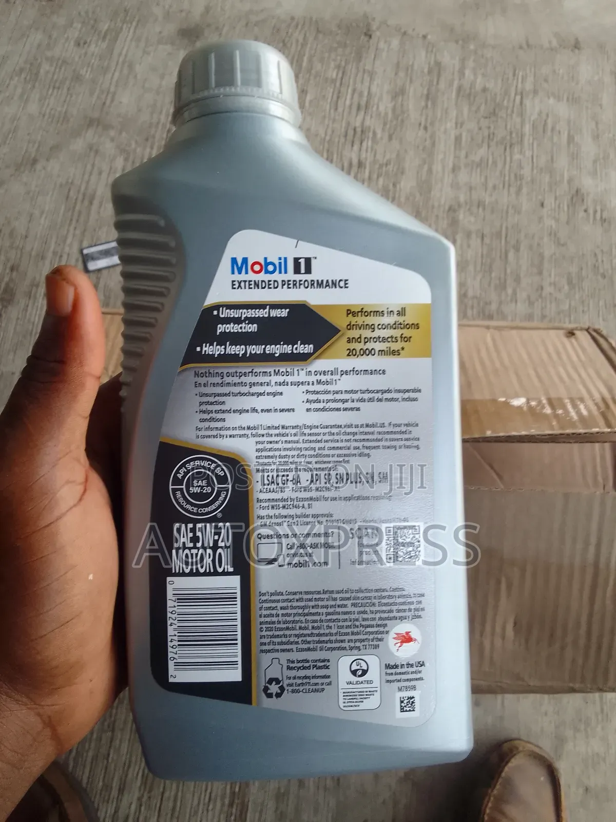 Mobil 1 5w20 Motor Oil 1l
