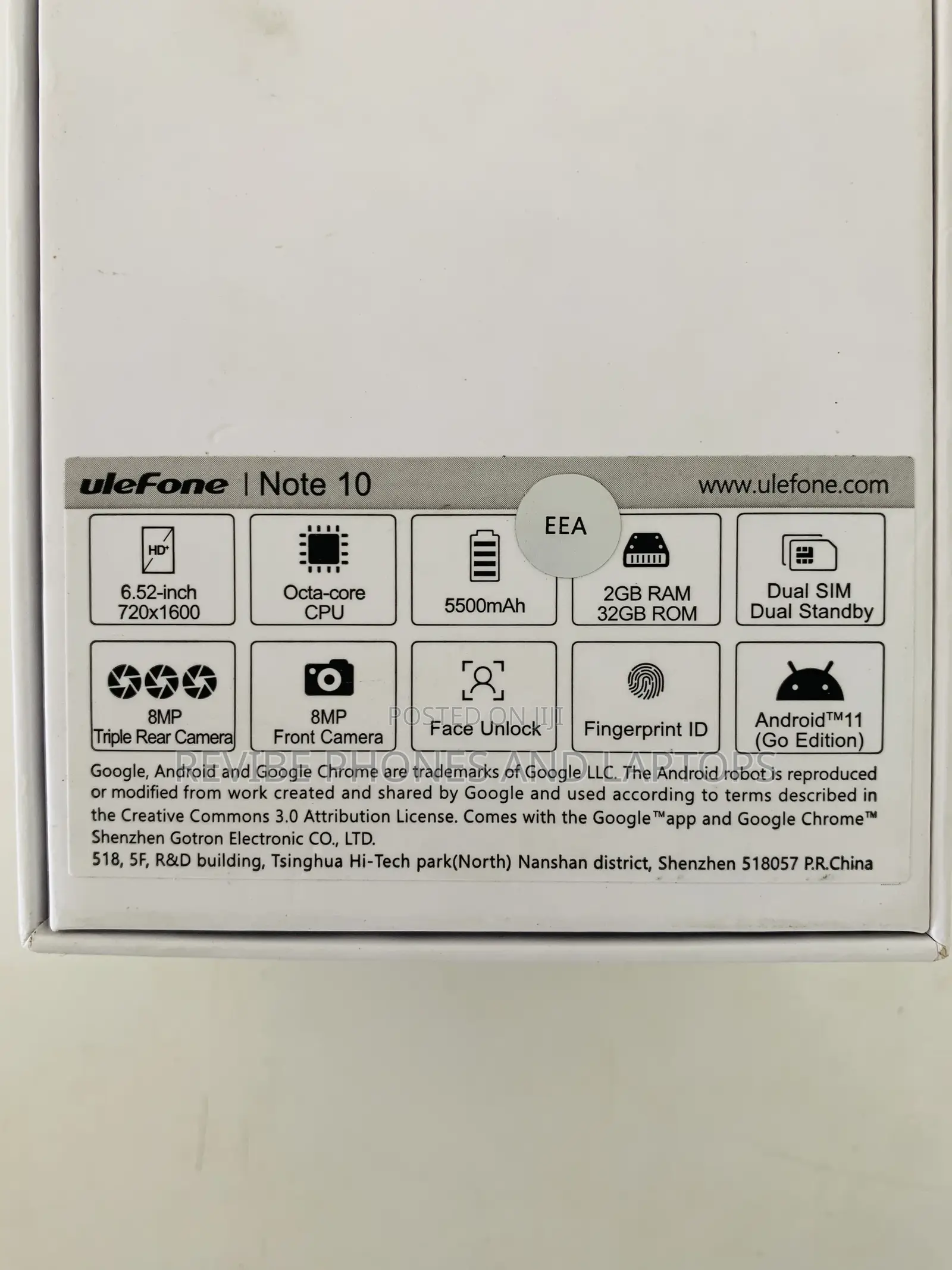 New Ulefone Note 10 32 GB Red