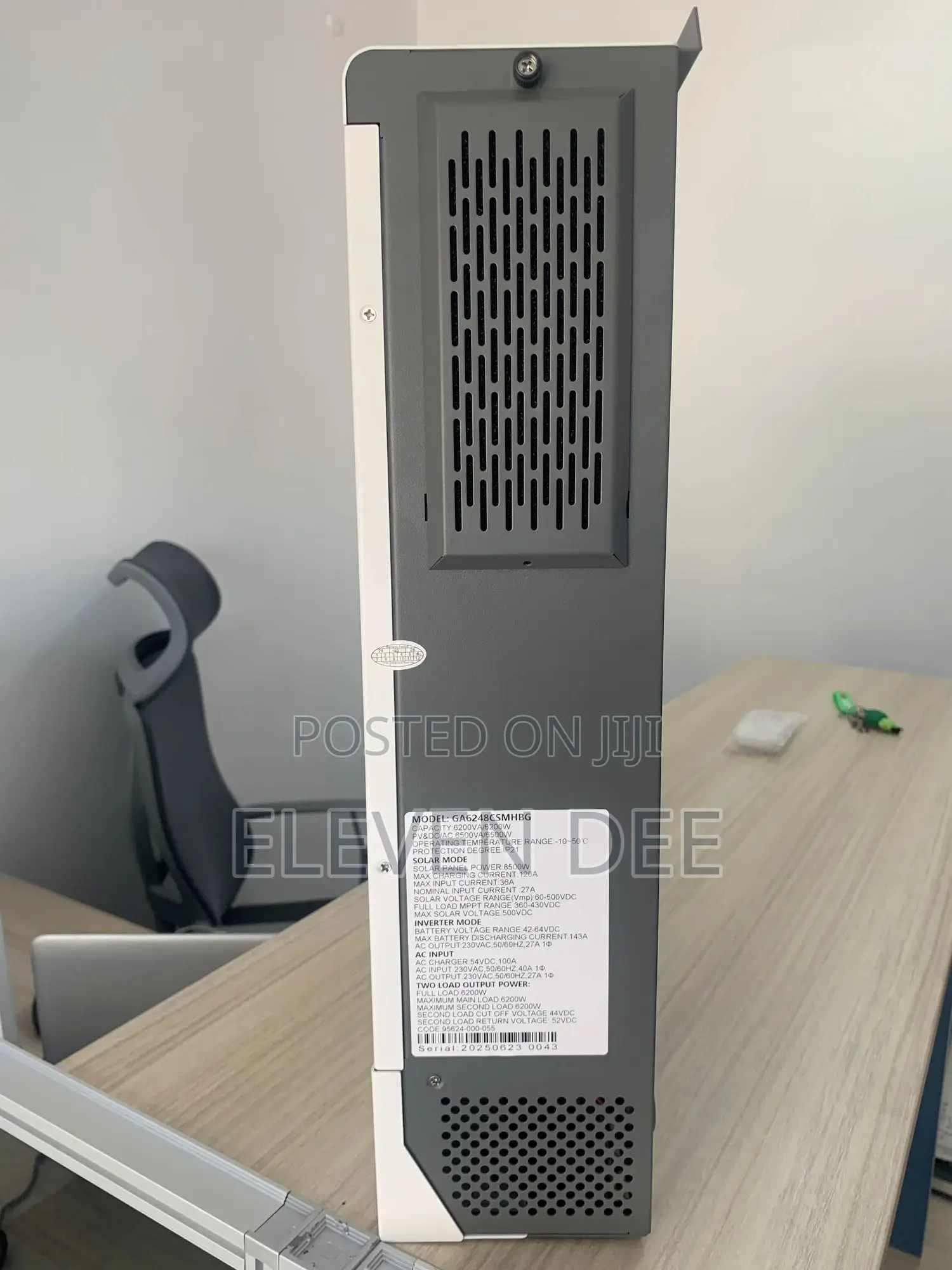 6200w Hybrid Inverter - Lumen Green