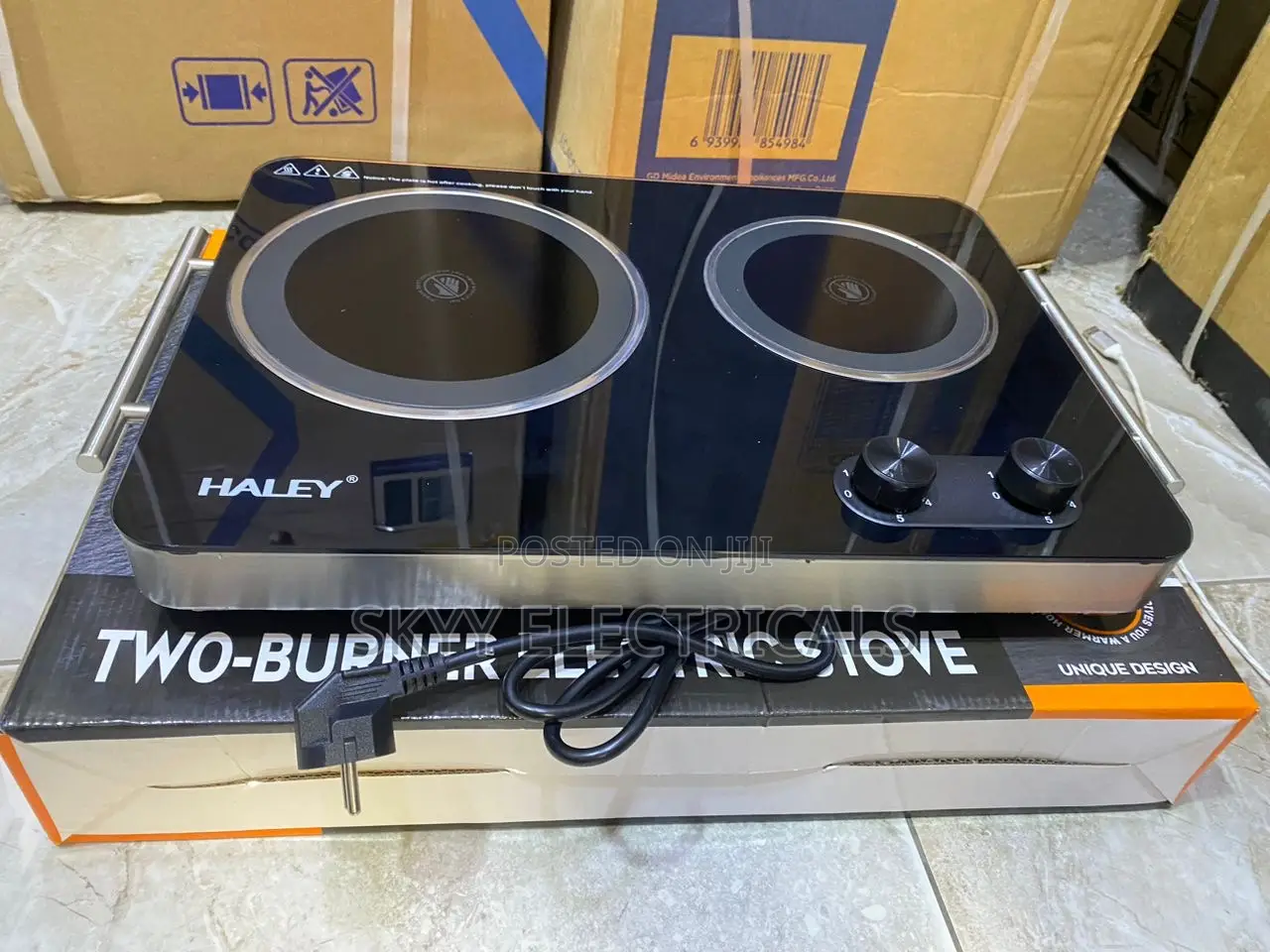 Haley Hy-1828 2burner Electric Stove