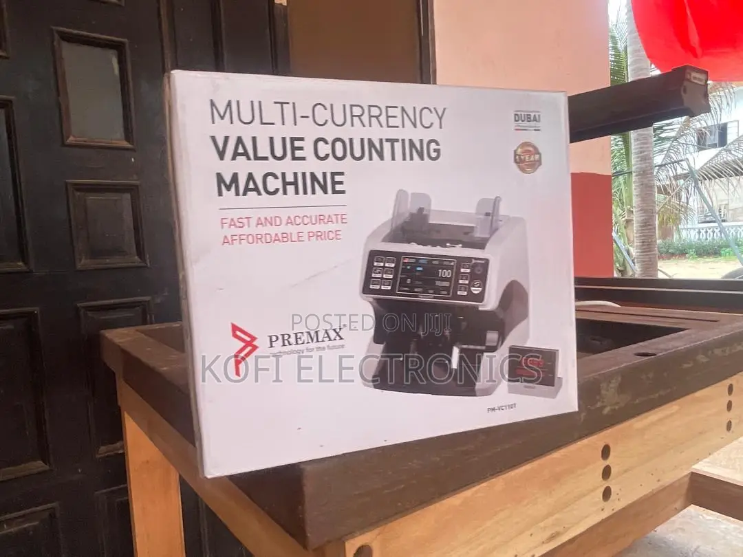 Premax Cash Counting Machine Fast Multi-Currency Scanner