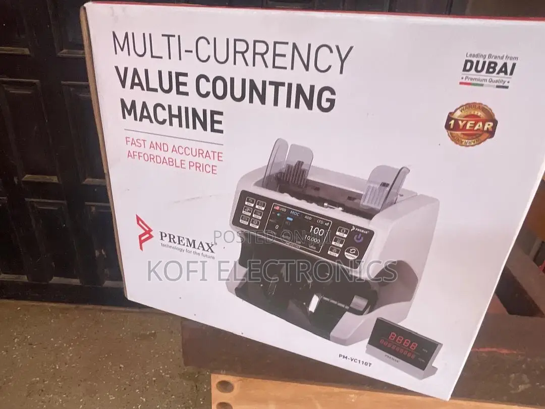 Premax Value Counter Advanced Currency Detection System