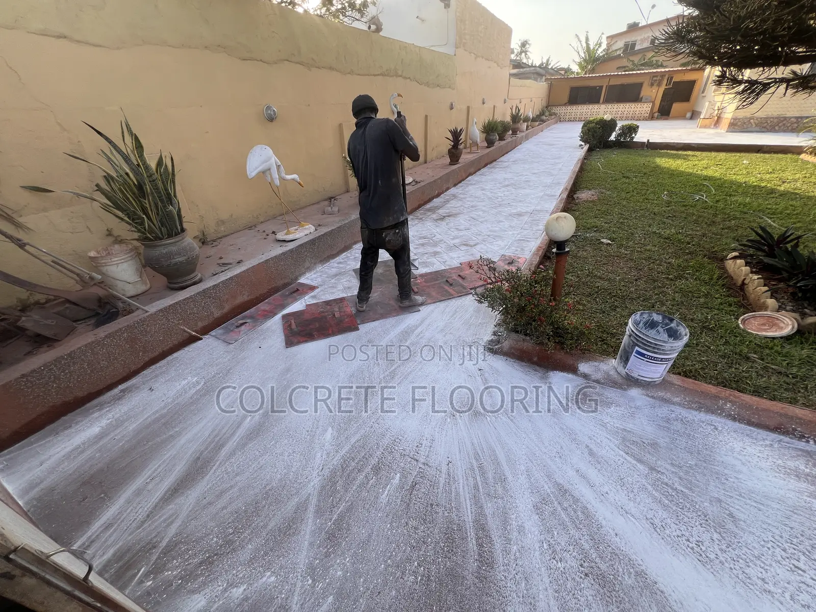 Release Agent for Stamped Concrete